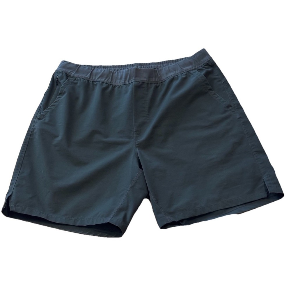 Public Rec Mens 38‎ Green 7" Inseam Activewear Unlined Shorts Stretch Gorpcore